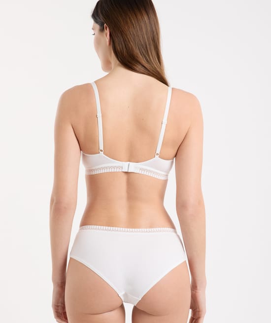 Triangle Wireless Bra, Removable Pads in Organic Cotton;${refinementColor}