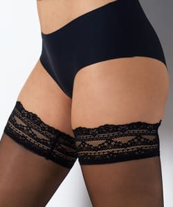 Satin hold-ups - 15D;${refinementColor}