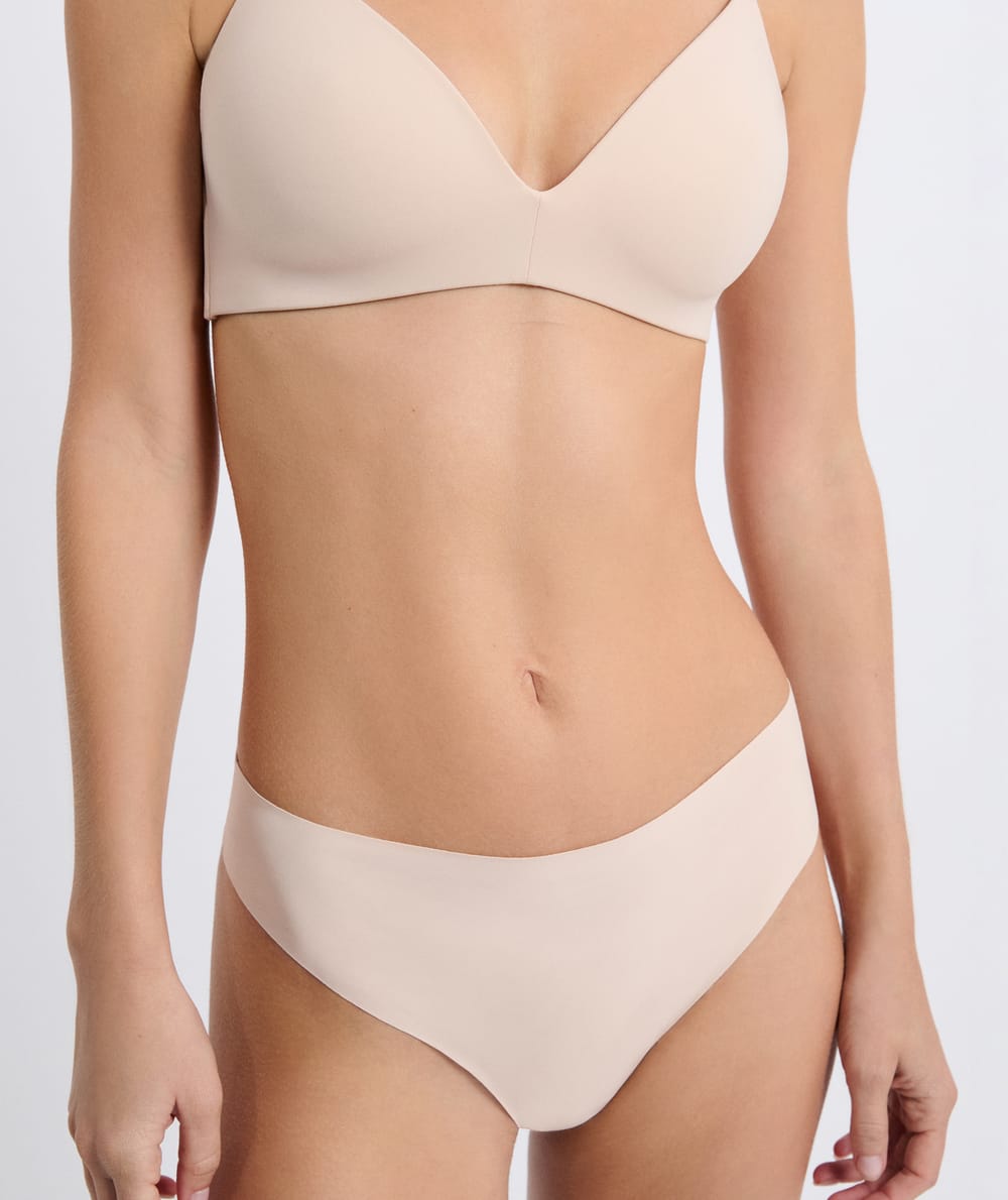 Lot De 6 Strings En Microfibre Pour Femme - Confort Extrême, Extensible Dans Les 4 Sens - Pour Tous Les Jours, Discret Sous Les Vêtements