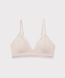 Triangel-BH ohne B&uuml;gel, abnehmbare Pads aus Baumwolle;${refinementColor}