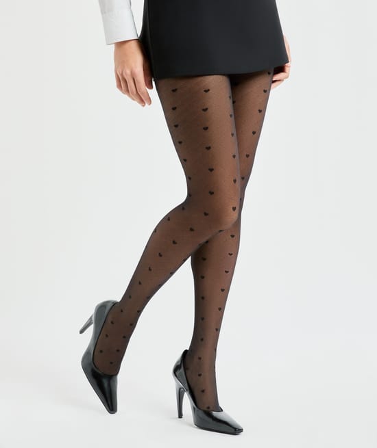 Collant Pretty Polly Taille Unique - Noir Charbon - Neuf Sans Étiquette - Femme