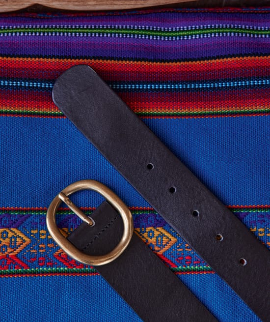 Stella leather belt;${refinementColor}