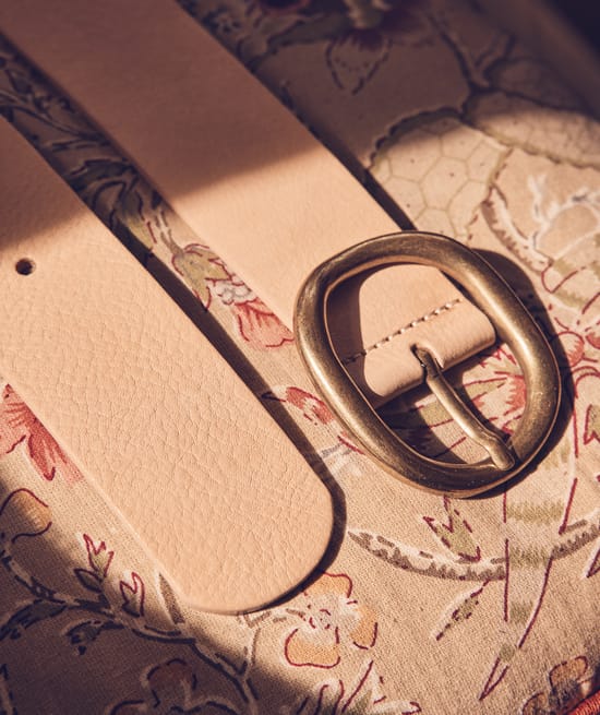 Ceinture en cuir Stella;${refinementColor}