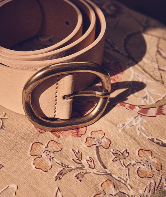 Ceinture en cuir Stella;${refinementColor}