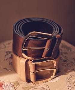 Estelle leather belt;${refinementColor}
