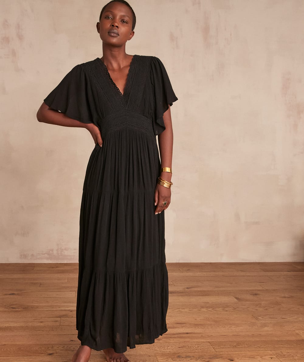 Robe CAMILLE Femme | NOIR | Maison 123