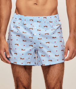 Patterned boxer shorts