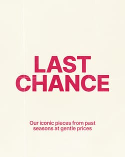 Last chance