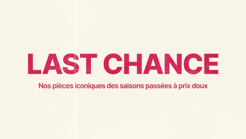Last chance