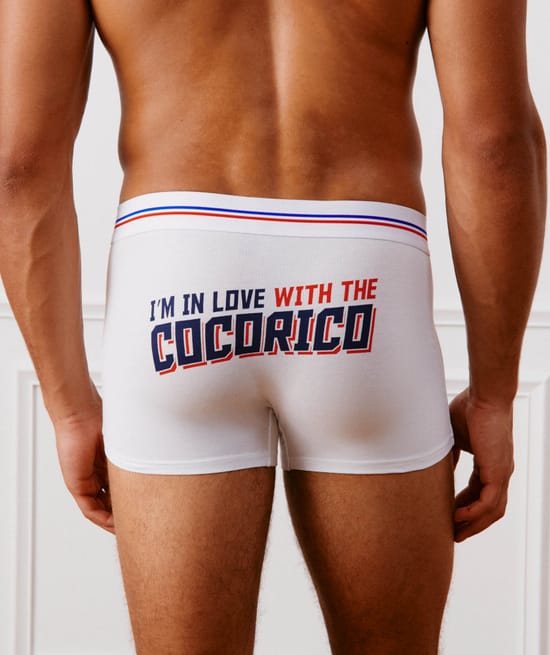 Cotton boxer shorts;