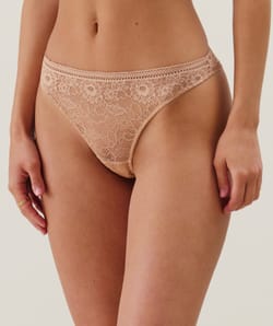Culotte de encaje;