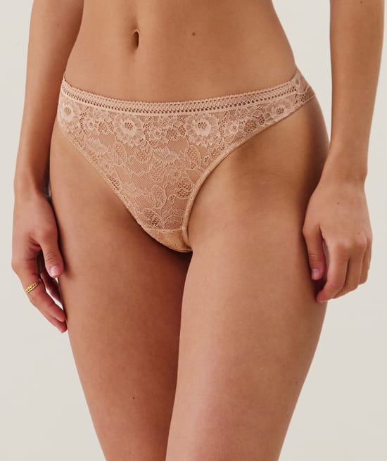 Culotte de encaje;