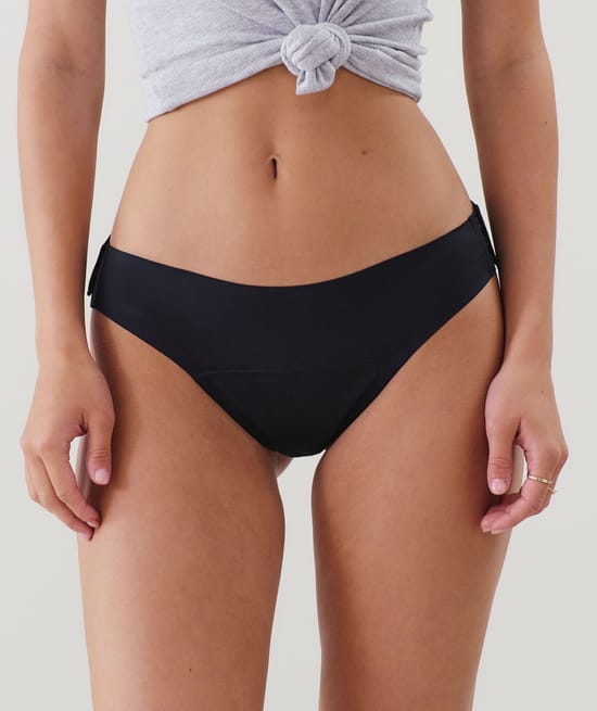 Flux moyen - Culotte menstruelle en microfibre;