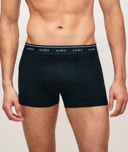 Boxer uni en coton;