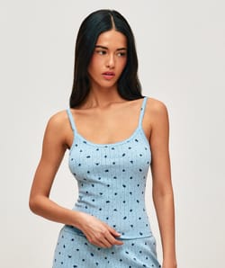 D&eacute;bardeur en jersey &agrave; motif fleuri;