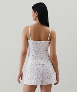 Short con estampado;