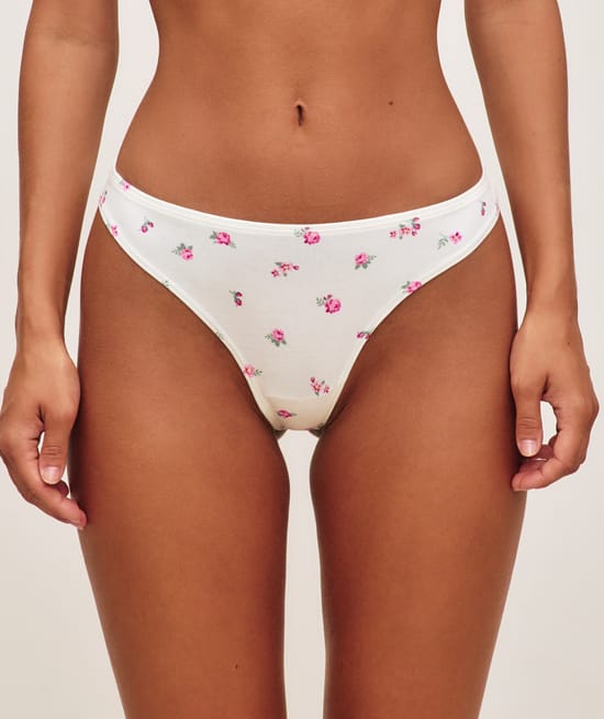 Pack of 3 patterned cotton strings;