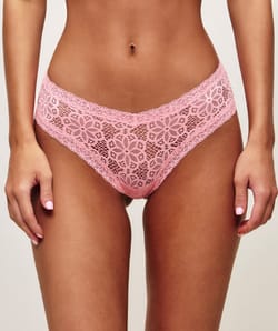 Lace cheeky;