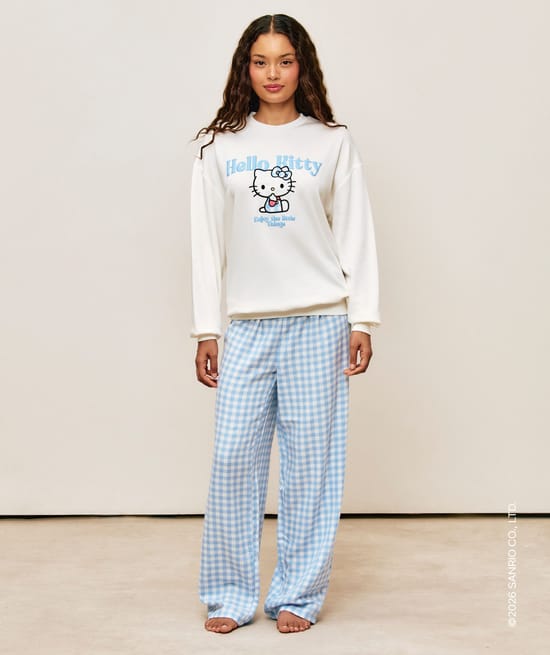 Hello Kitty sweatshirt and pants set;