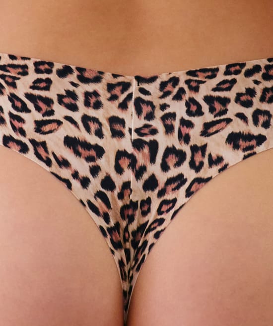 Microfibre thong;