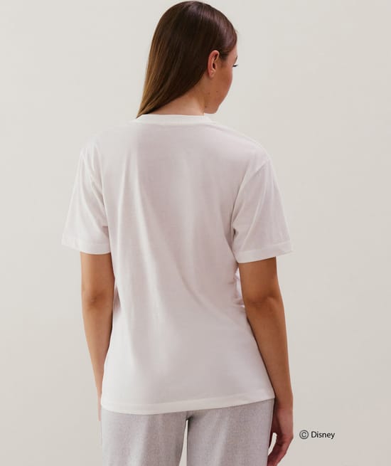 Top en jersey Panpan blanc;
