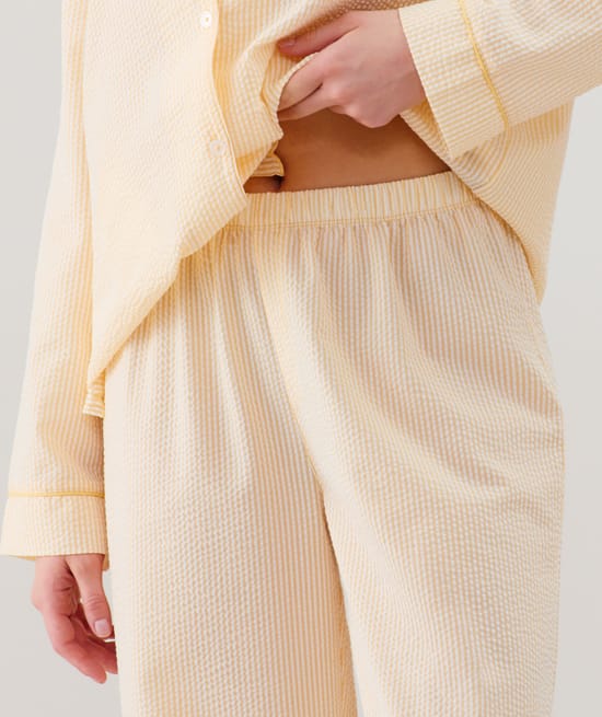 Pantalon à rayures;