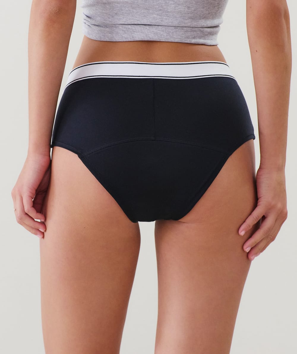 Flujo abundante - Braguita menstrual;