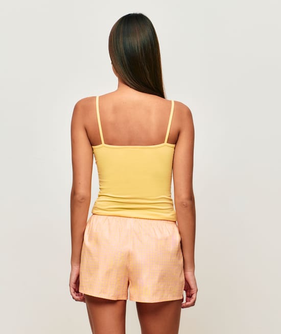 Printed tank top "Summer Vibes";