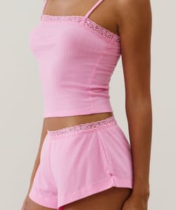 Jersey shorts;