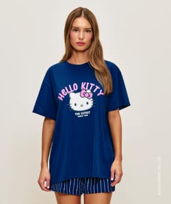 Hello Kitty jersey t-shirt and shorts set;