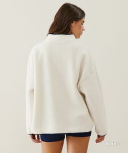 Sweatshirt en sherpa Snoopy;