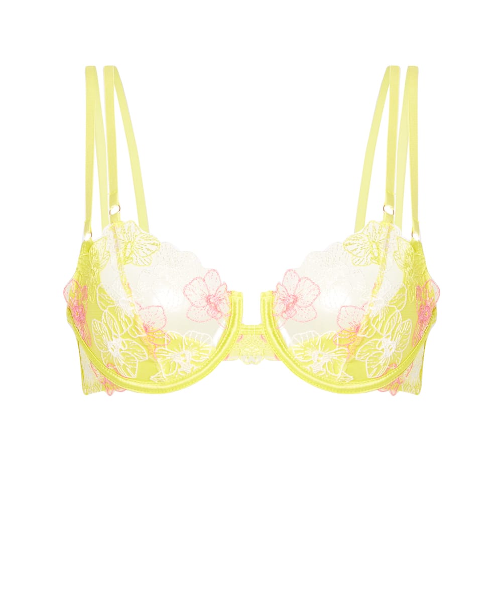 Soutien-gorge corbeille en tulle;