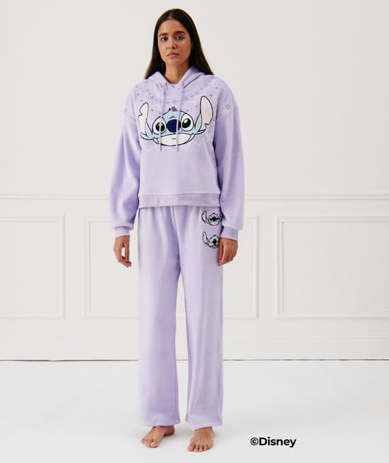 Sweat en velours Stitch;