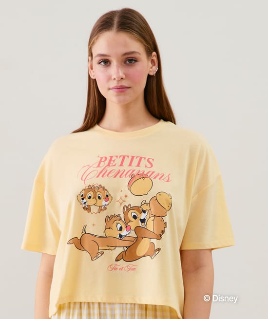 Top en jersey Tic et Tac -Petits Chenapans -;
