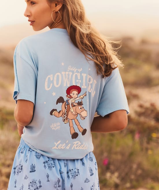 T-shirt oversize en jersey Jessie Toy Story;