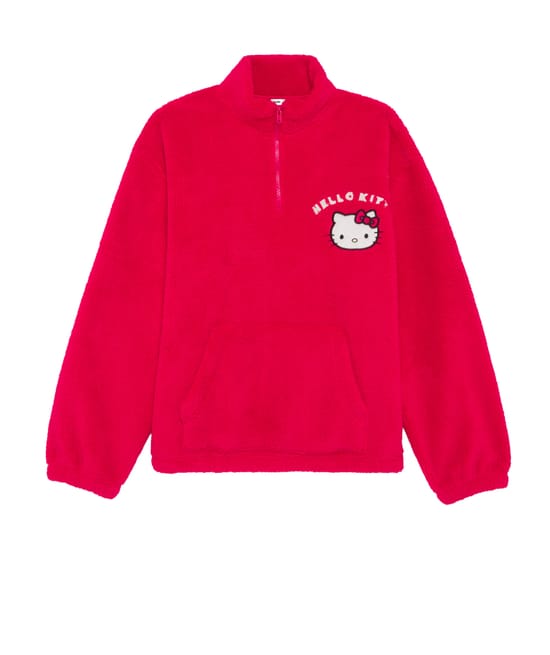 Sudadera sherpa Hello Kitty;