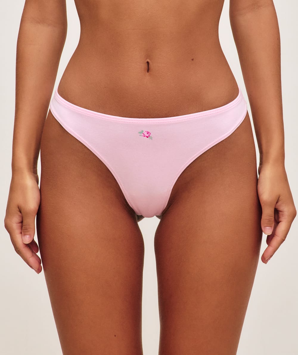 Pack of 3 patterned cotton strings;