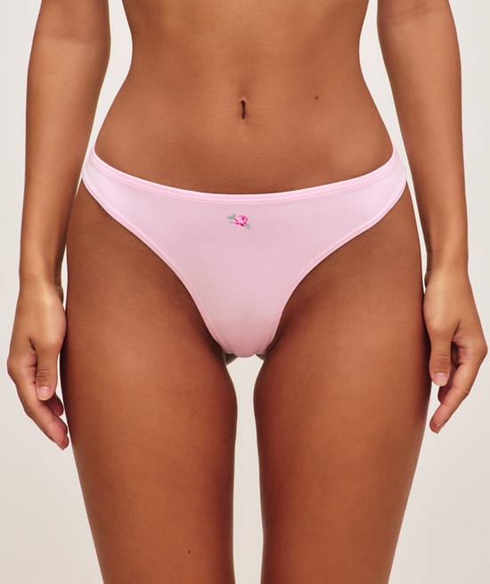 Pack of 3 patterned cotton strings;