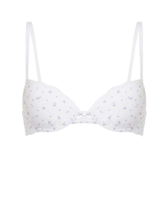 Soutien-gorge ampliforme en pointelle;