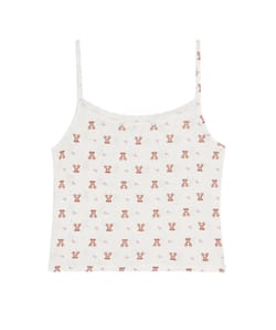 Jersey tank top;