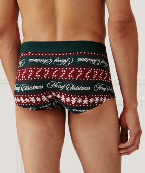 Coffret boxer court en jersey;