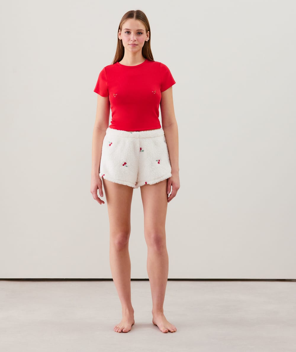 Short en polaire;