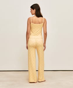 Printed jersey pants with ducks;