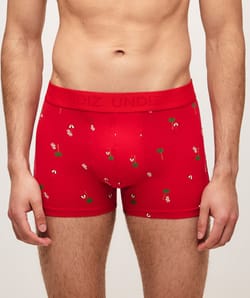 Boxer en coton motifs plage;