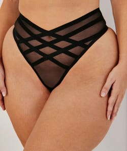Tulle thong;