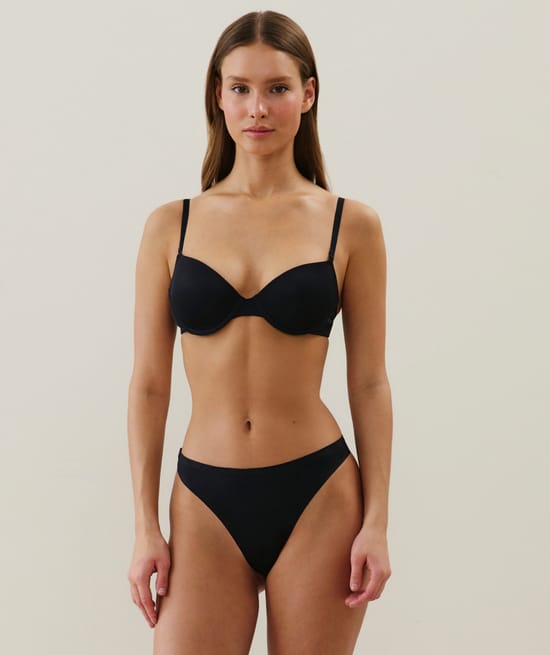 microfibre push-up padded bra;