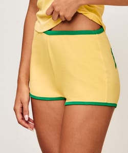 Printed jersey shorts 'Brasil';