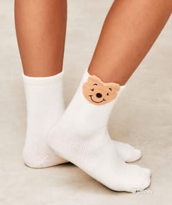 Winnie the Pooh socks;