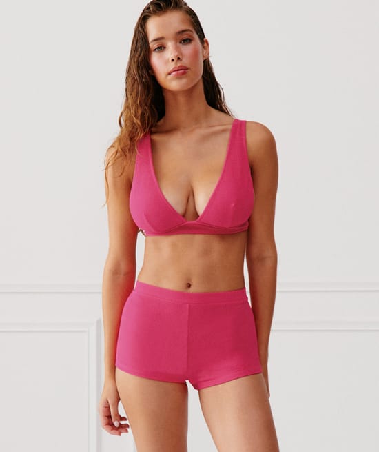 Foulard - haut de maillot de bain;