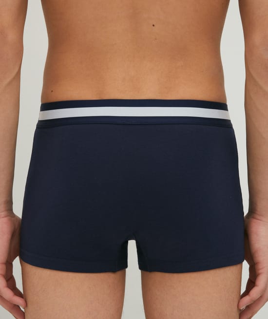 Boxer uni en coton;